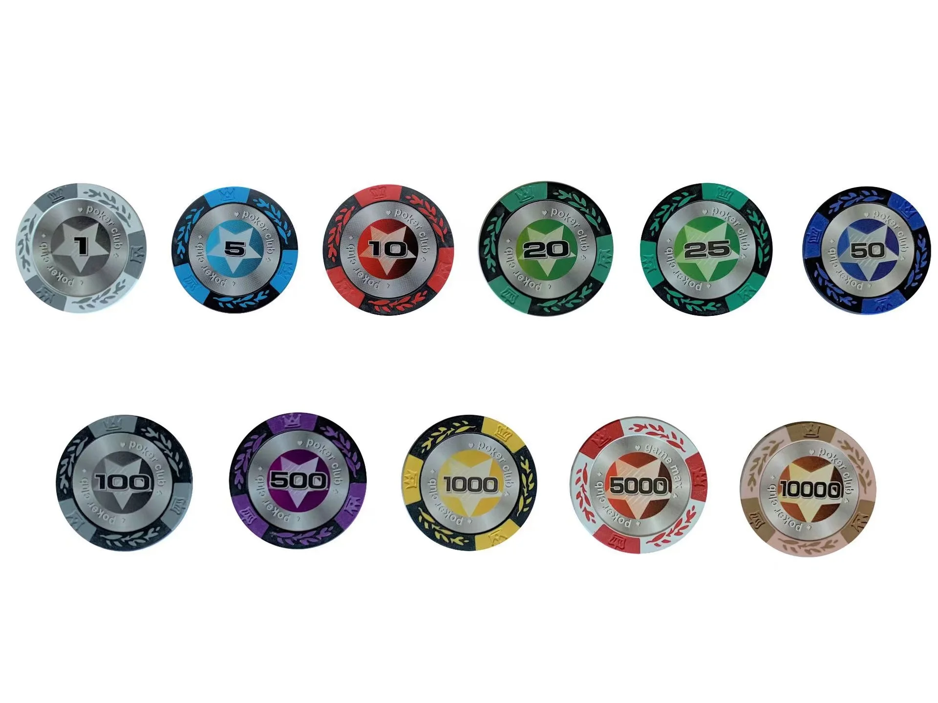 Professional Casino 300 Set Custom Clay Poker Chips With Poker Chip