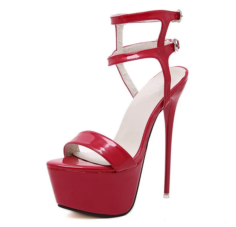 platform red bottom high heels