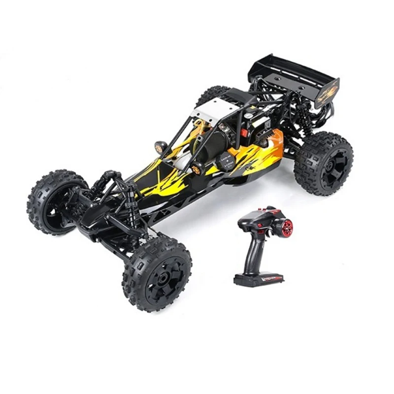 New 1/5 Scale 2 Stroke Rc Car Gas Gasoline Petrol Nitro Powered Remote Control Truck Rofun Baha