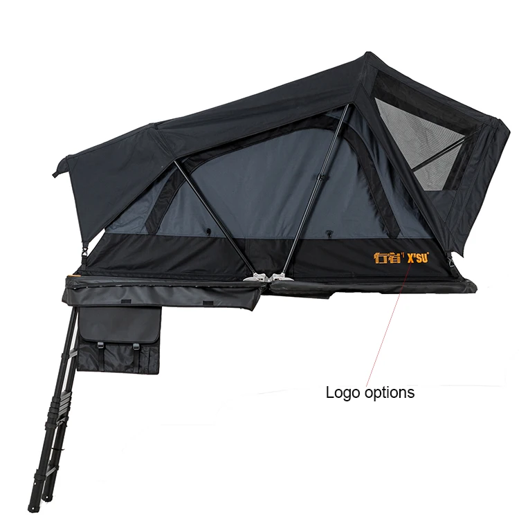 Xscamper 2 Person Car Soft Small Slim 4x4 Roof Tent Ladder Aluminum