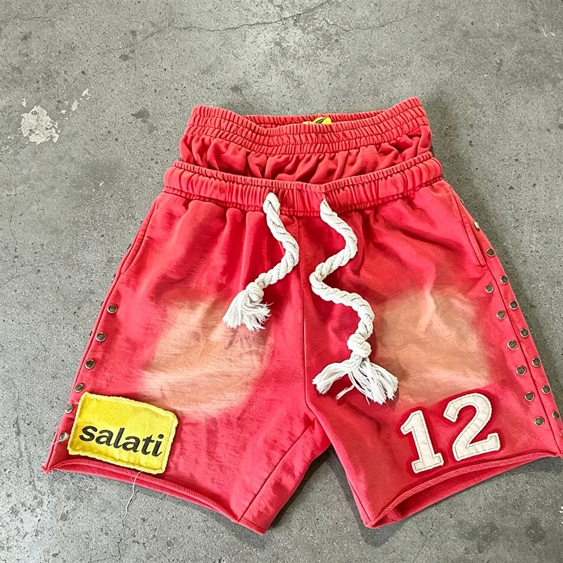 Custom Heavy 100% Nylon Canvas Drawstring High Waist Breathable Embroidered Letter Print Luxury Designer Brand Men Casual Shorts gallery 4
