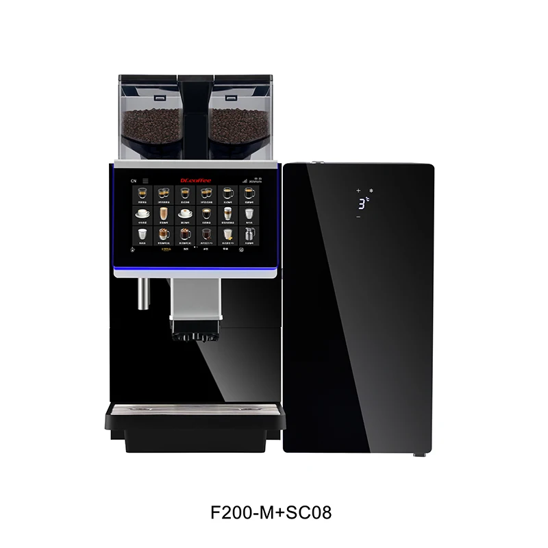 Coming Soon! Dr. Coffee F200 Black Color 2 Bean Hopper 2 Soluble