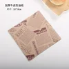 100 feuilles de papier kraft épais, type journal/papier huilé