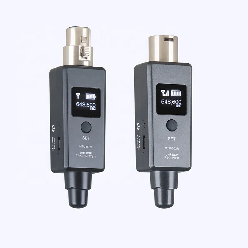 pa System UHF Mics Transmitter and Receiver Wired Mics to Wireless Mics Uhf Xlr Wireless Transmitter Receiver