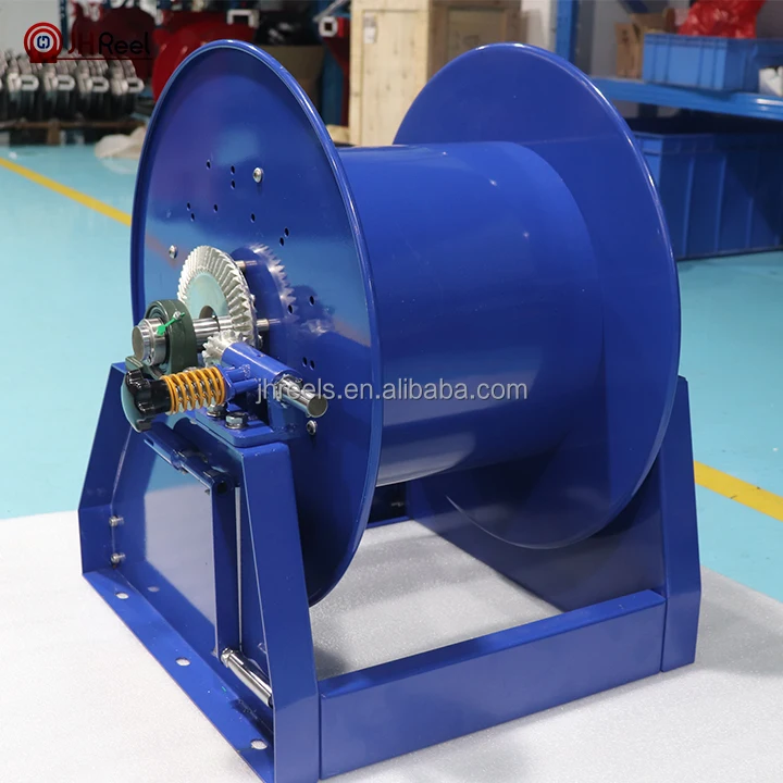 32a Motor Type Steel Cable Reel Power Cable Reel Retractable Electric