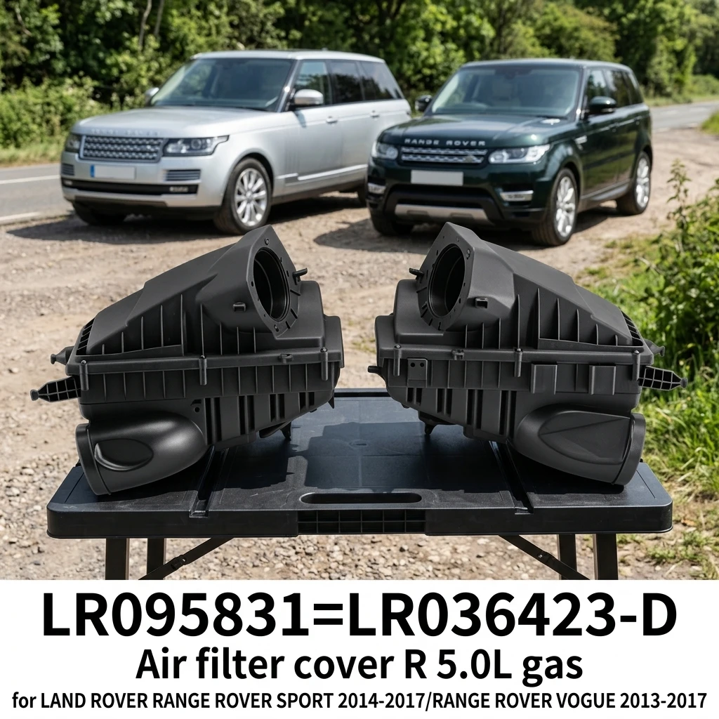LR095831=LR036423-D Air Filter Cover R 5.0L Gas for LAND ROVER RANGE ROVER SPORT 2014-2017/RANGE ROVER VOGUE 2013-2017