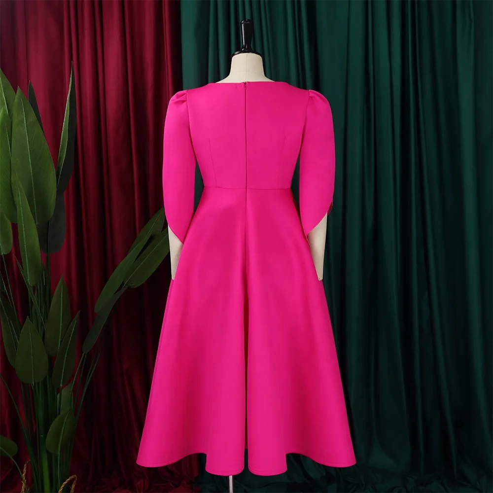Empire Waist A-line Polyester Evening Dress For Women  Odm