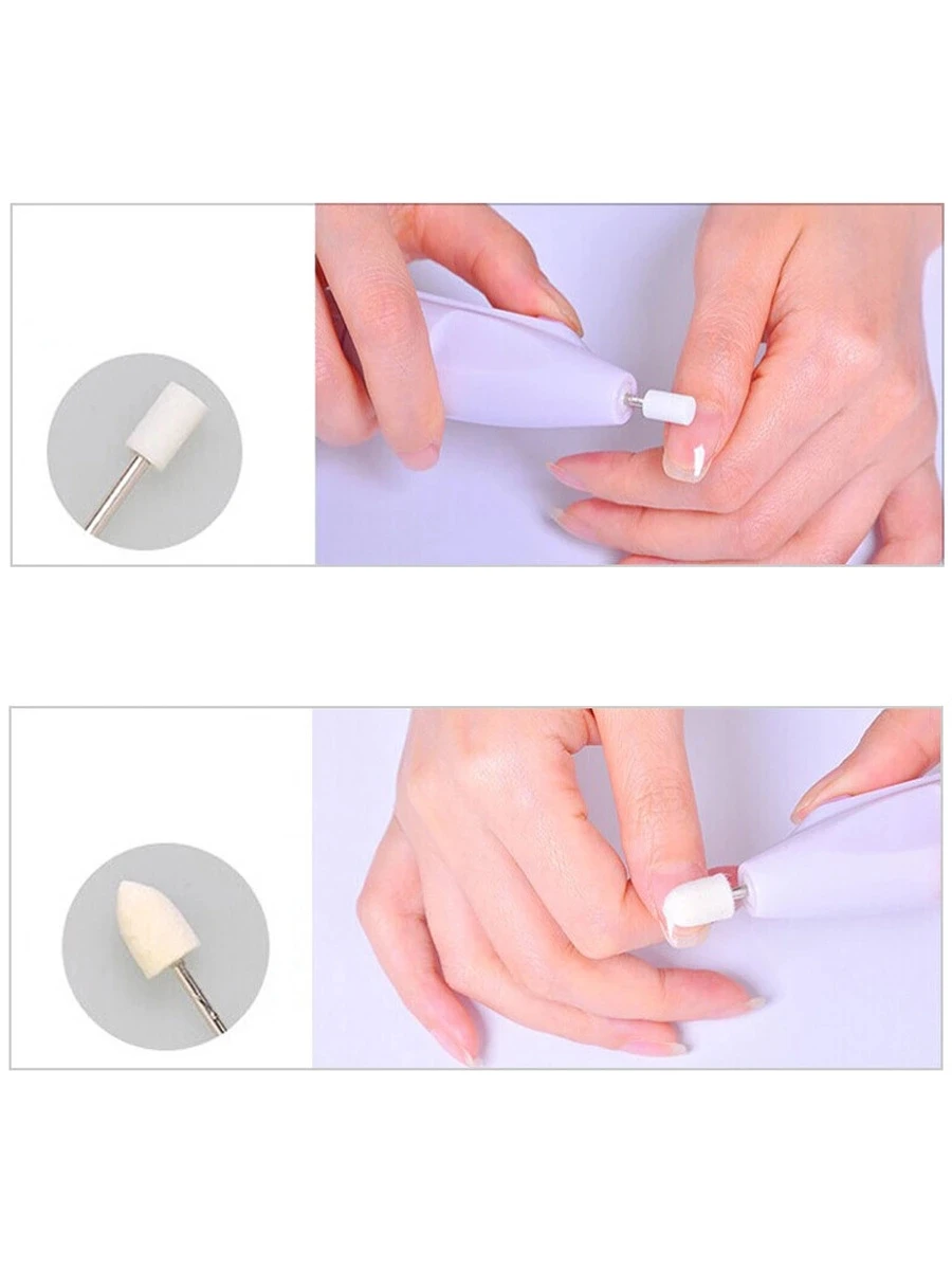 Portable Nail Buffer Fingernail Grinder Kit Manicure Set Grinding