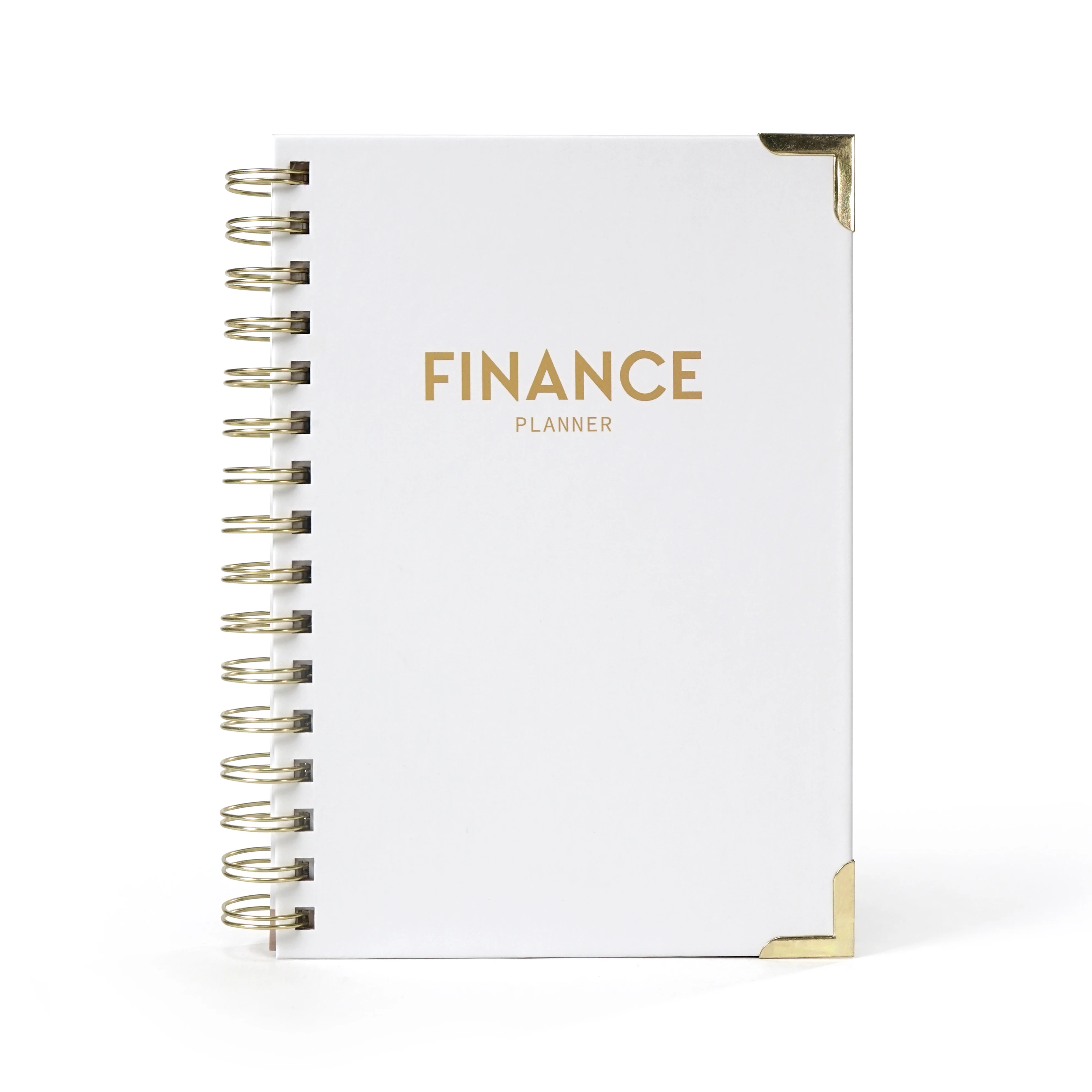 Custom Printed Budget Planner Notebook Spiral Financial Journal for Family Expense Tracking Paper Paperboard Printing