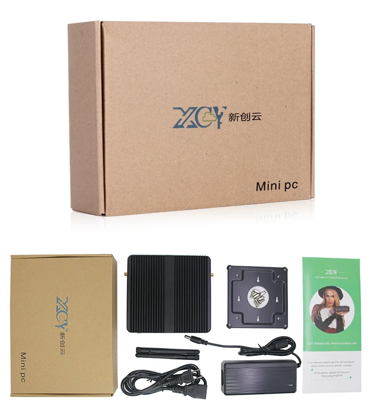 Industrial Mini Pc Core I5 5200U Hackintosh Two Ethernet Minipc Desktop Computer