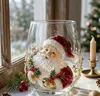 Babbo Natale 3D trasparente