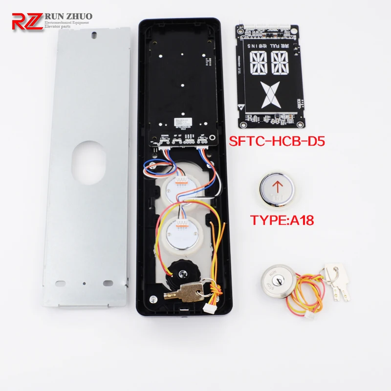 Elevator Outbound Call Panel SFTC-HCB-D5 Elevator Landing Door LOP Call Box