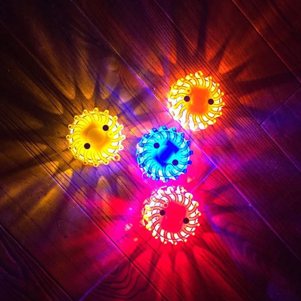 6 Pack Rechargeable Led Road Flares