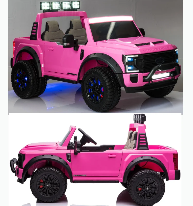 Ford Super Duty Electric Toy Car - Pink