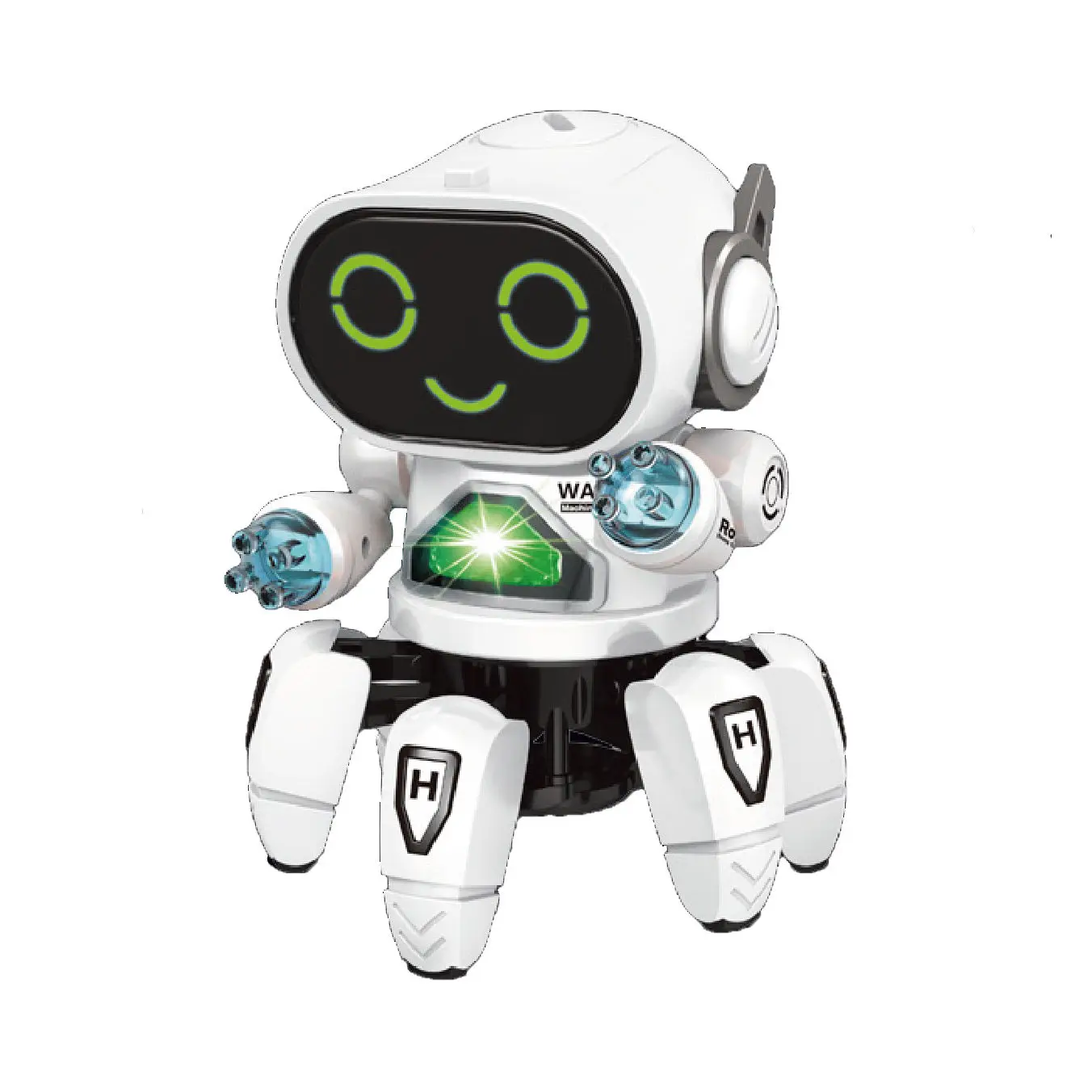 2024 Intelligent Toy Smart Robot Humanoid Electric Walking  Kids Boy Gift Dance Mini Walking Toy Robot With Lights