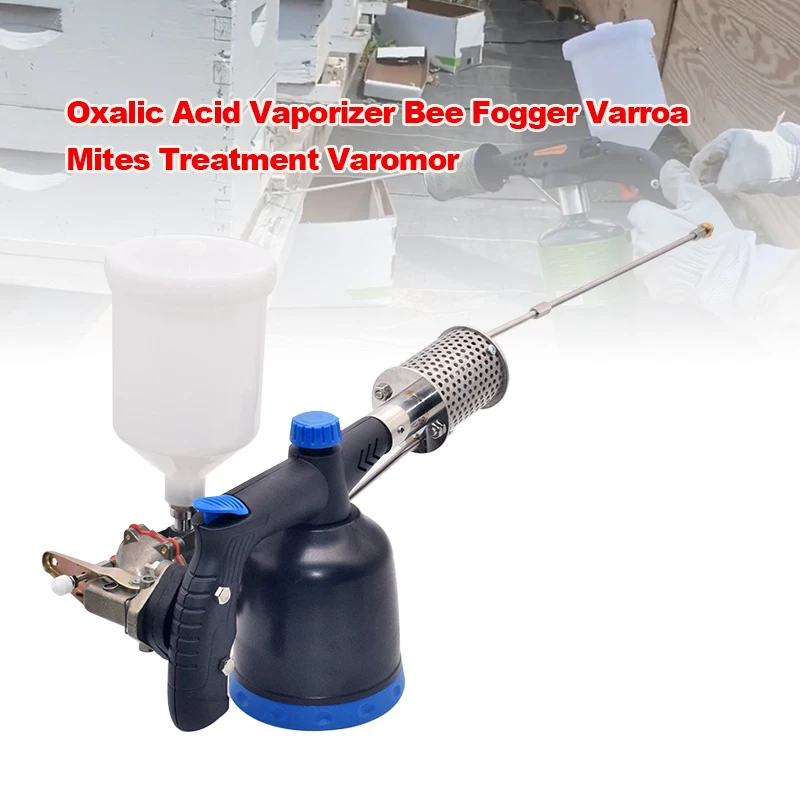 New Stainless Steel Propane Insect Fogger Oxalic Acid Vaporizer for Varroa  Mites Treatment Beekeeping Varroa Killing Features