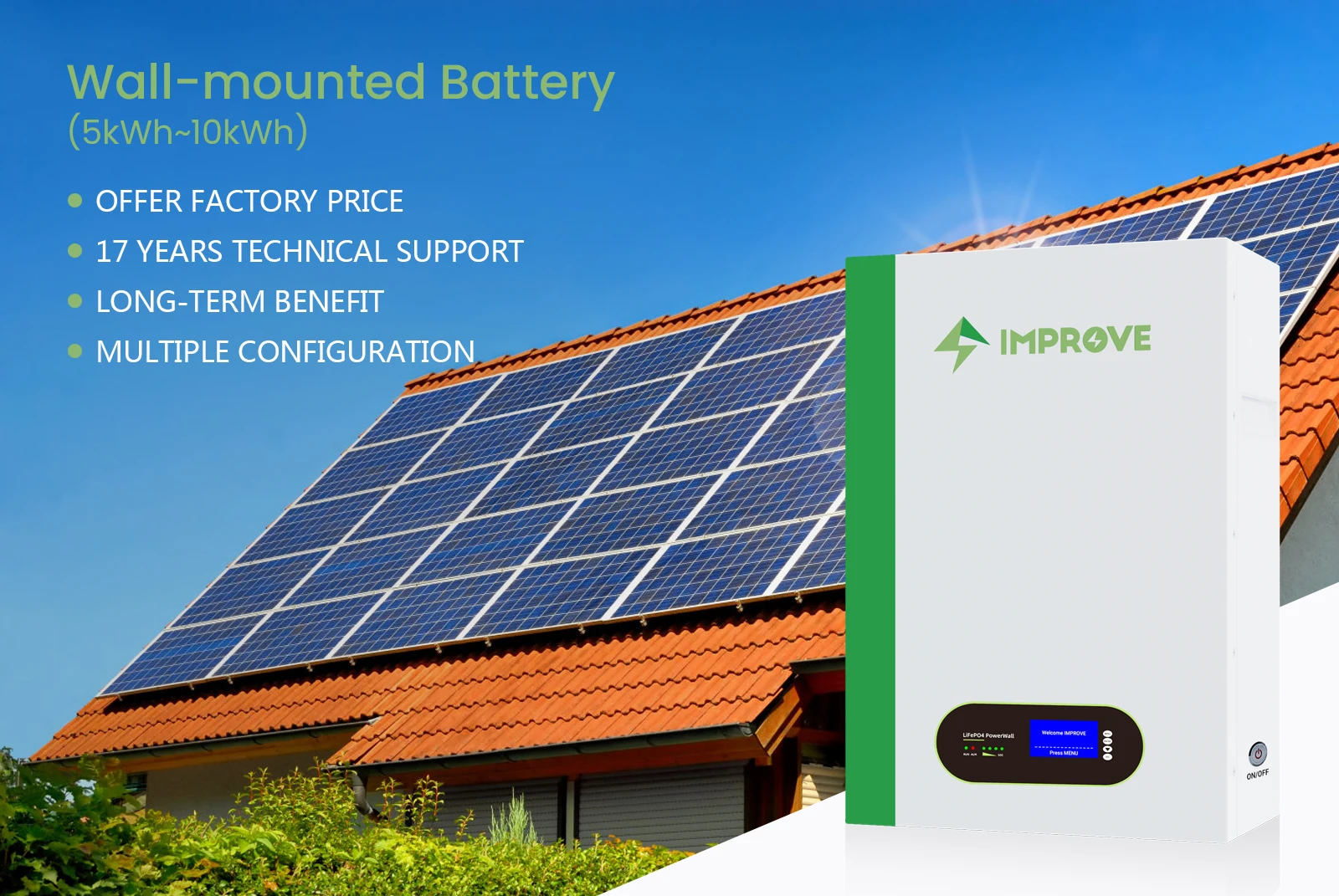 Factory 5kwh 10kwh Lifepo4 Powerwall Batteries 48v 100ah 200ah 5kwh 10kwh Lithium Solar Battery 2977