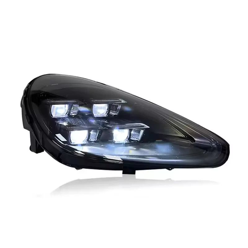 SJC Auto Car Accessories Matrix Style LED Headlights for Porsche Cayenne 958 2011-2017 New 2024 Pdls Style 958.1 958.2 Headlight