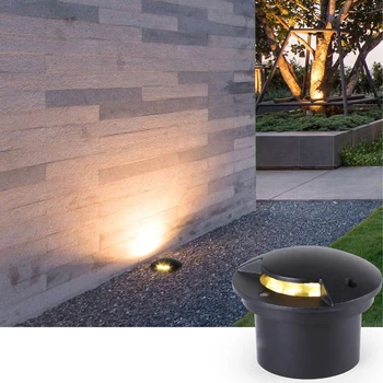New design 3W 6W 9W 12W Outdoor Underground Lighting LED Inground Floor Recessed Lights