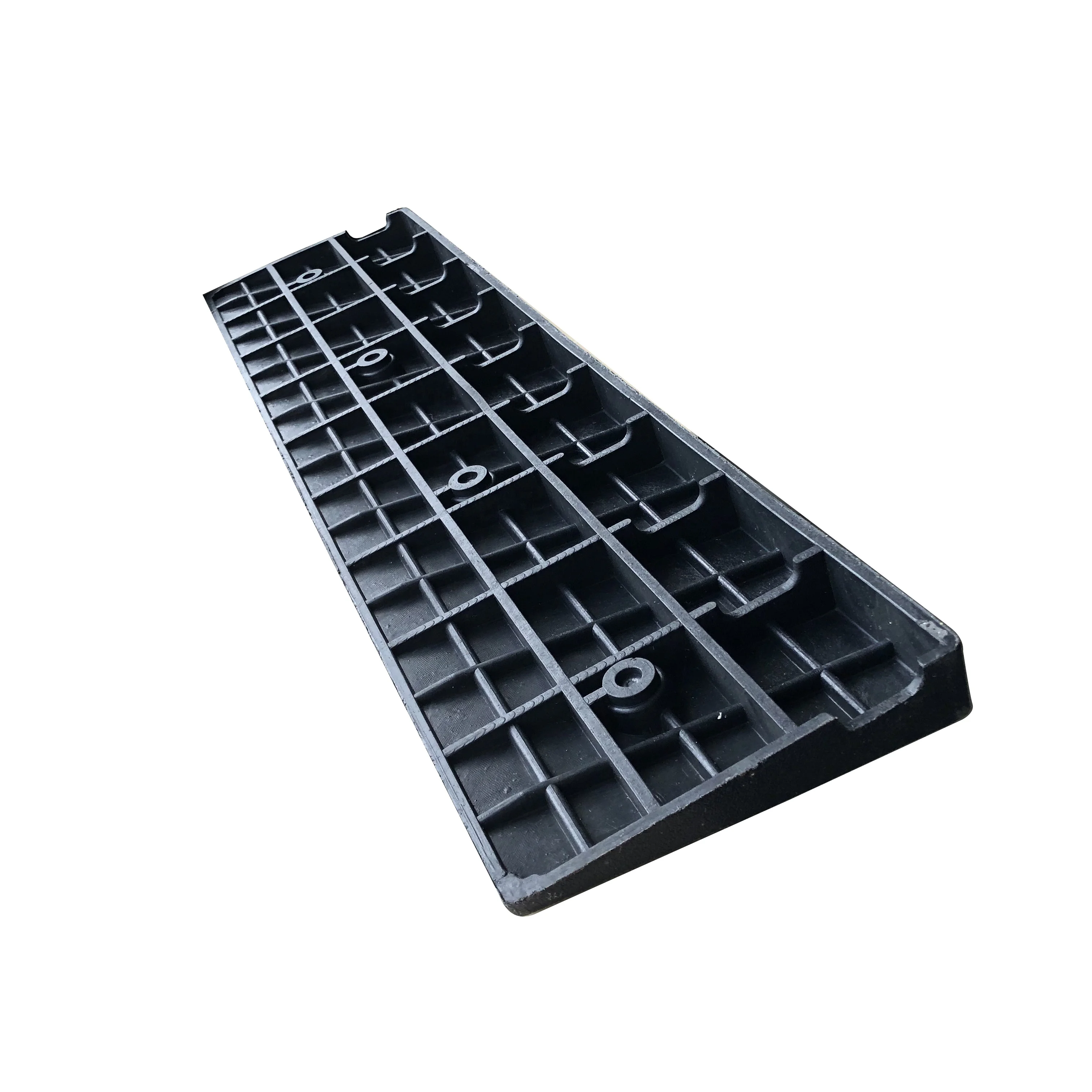 Durable Black Flexible Street Rubber Vehicle Kerb Curb Ramp