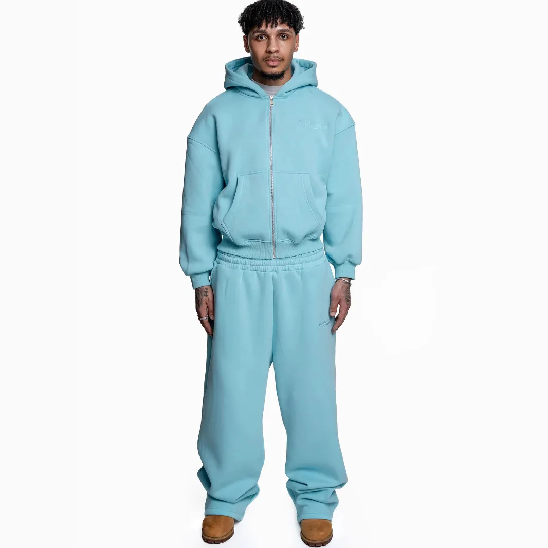 American Style Sports Sweatshirt & Pants Set Printed Street Fashion Hooded Collar Jacket preview