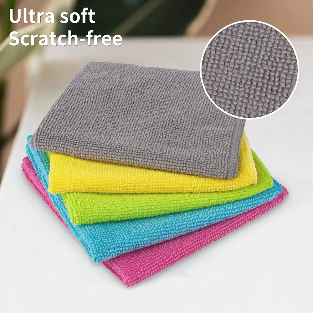 Microfiber Cleaning Cloths Polishing Car Microfiber Cloth Towel Microfiber Glass Cleaning Cloth