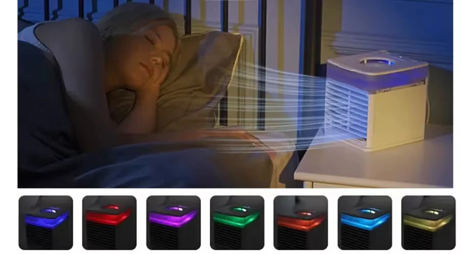 Portable Air Conditioner, USB, Battery, ABS+PP - detail 10