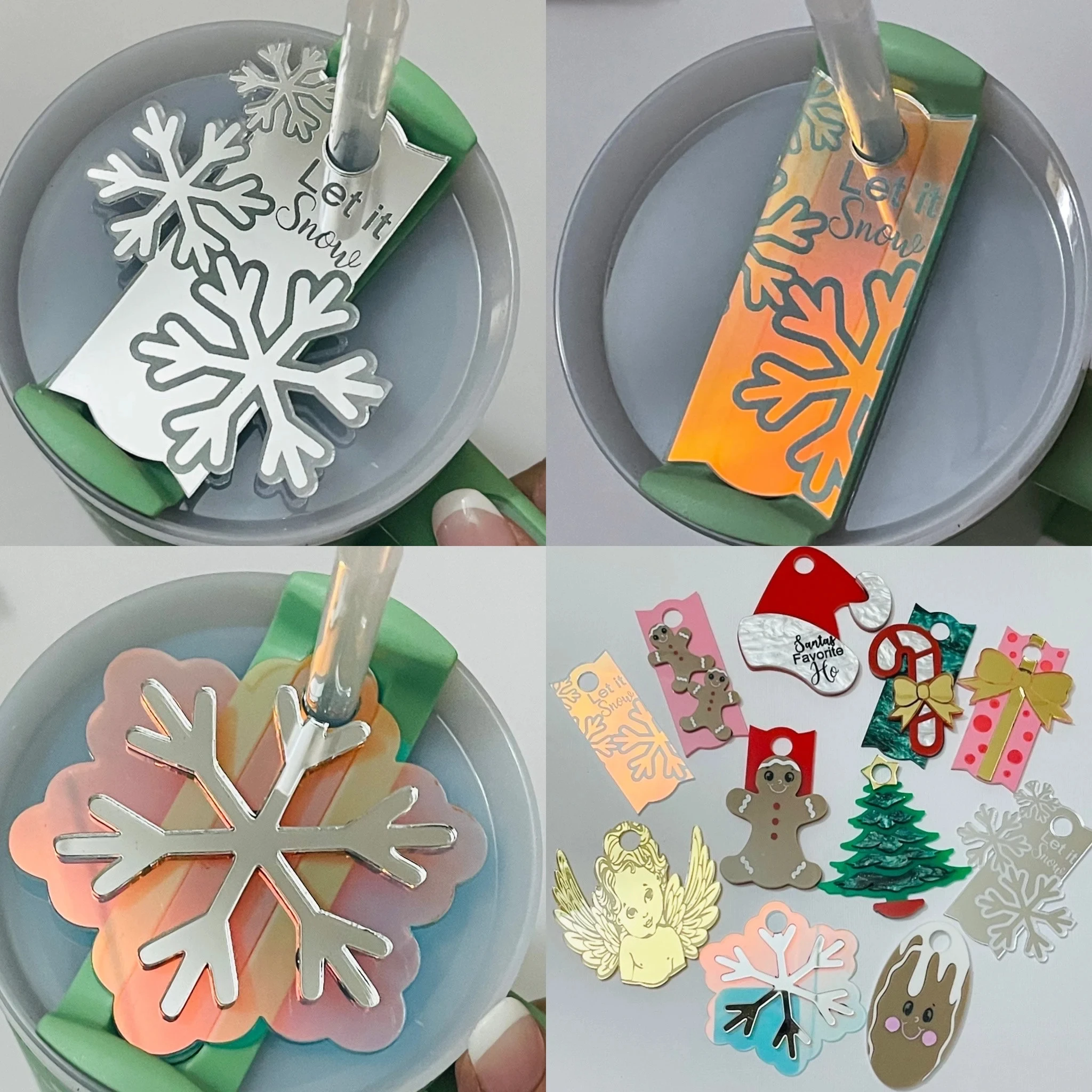 Personalized Sublimation Cutome Diy Cups Topper Resin Tag Blanks Resin