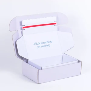 Custom Colorful UV Printed Airplane Folder Box for Daily Storage Express Shipping Travel Box