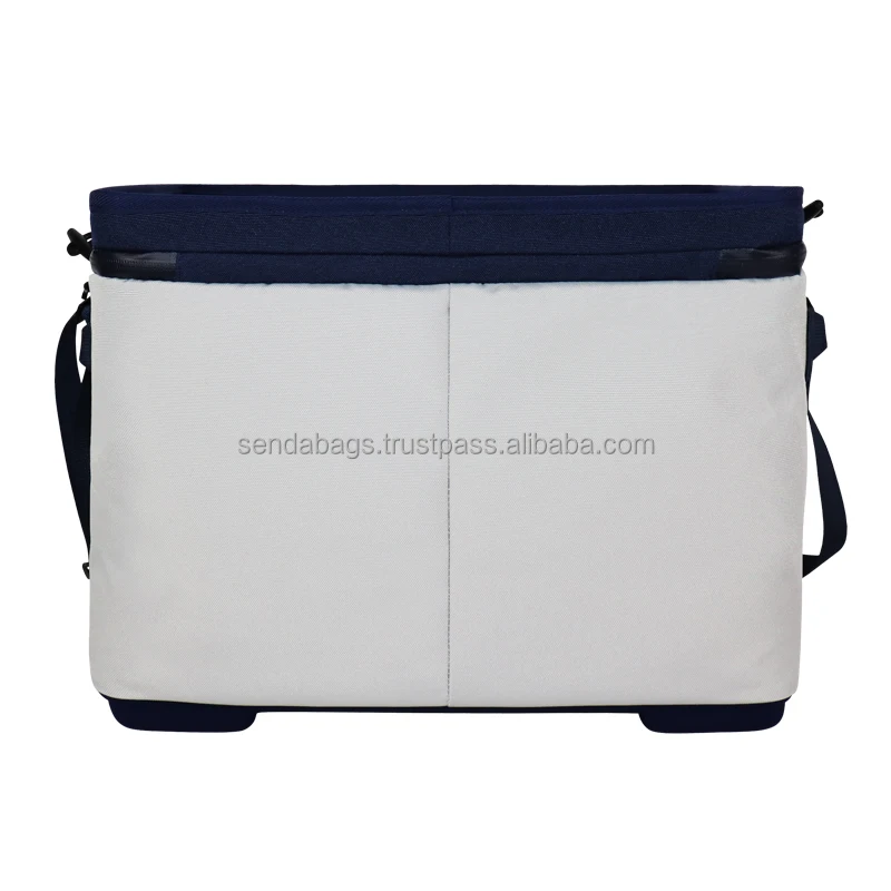 Customized Collapsible Extra Large Soft Portable Cooler Bags Leakproof Insulated Cans Cooler Box for Beach Camping Travel Picnic