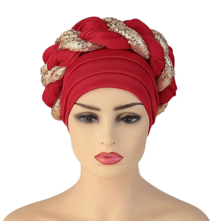 sequin headscarf