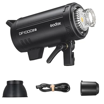 Godox DP1000IIIV 1000Ws Strobe Flash Studio Light Bowens Mount Light for Studio Portrait Photography