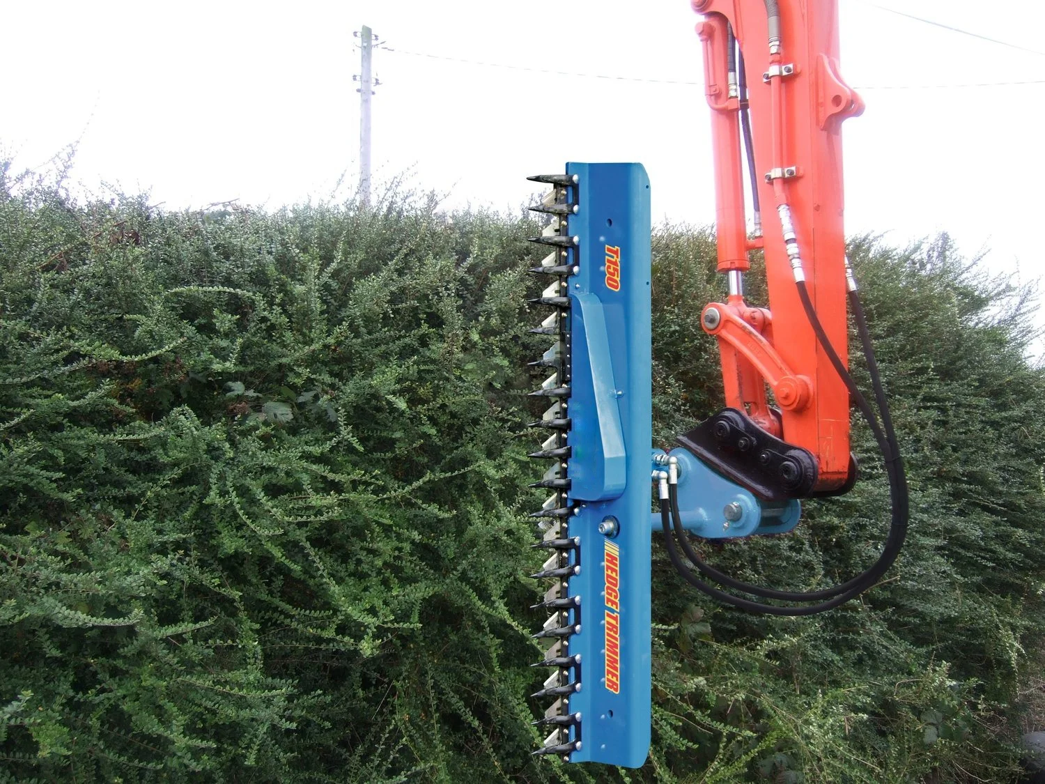 Skid Steer Loaders Excavators Attachment Hydraulic Hedge Trimmer