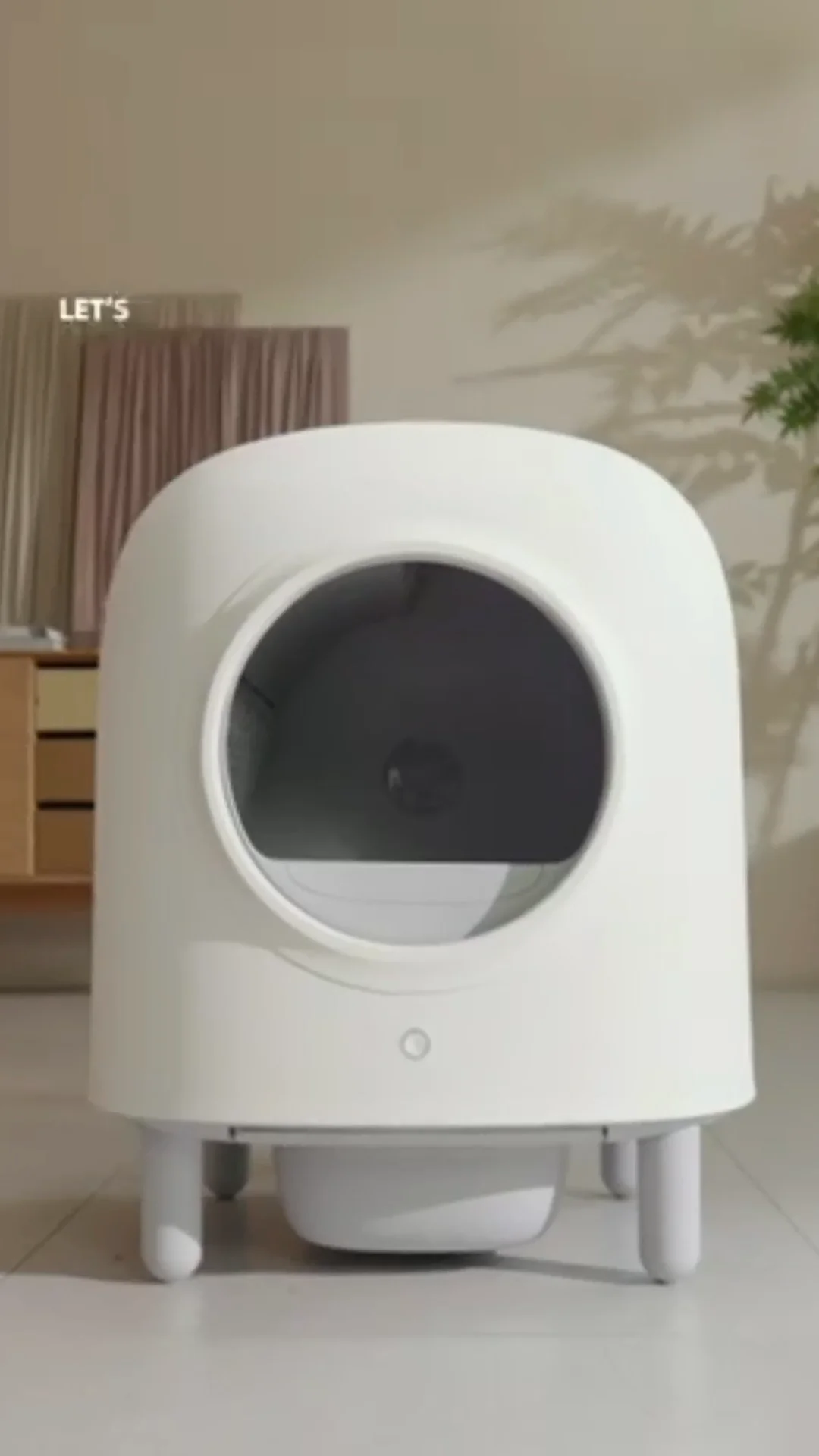 New Automatic Cat Litter Box Petree Cat Smart Toilet App Remote Control