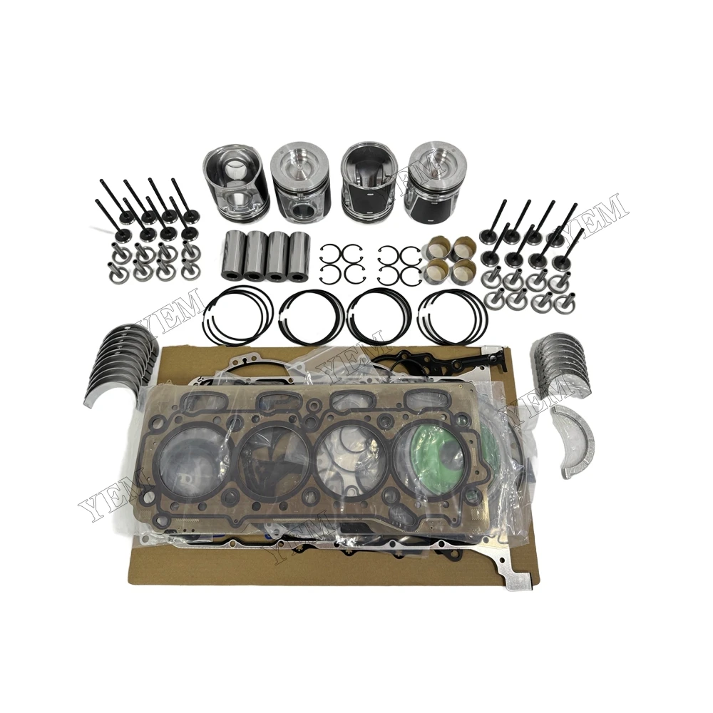 Piston Kit Overhaul Kit With Bearings Set Valve Kit for Cat C4.4 Wholesale Engine Parts 5