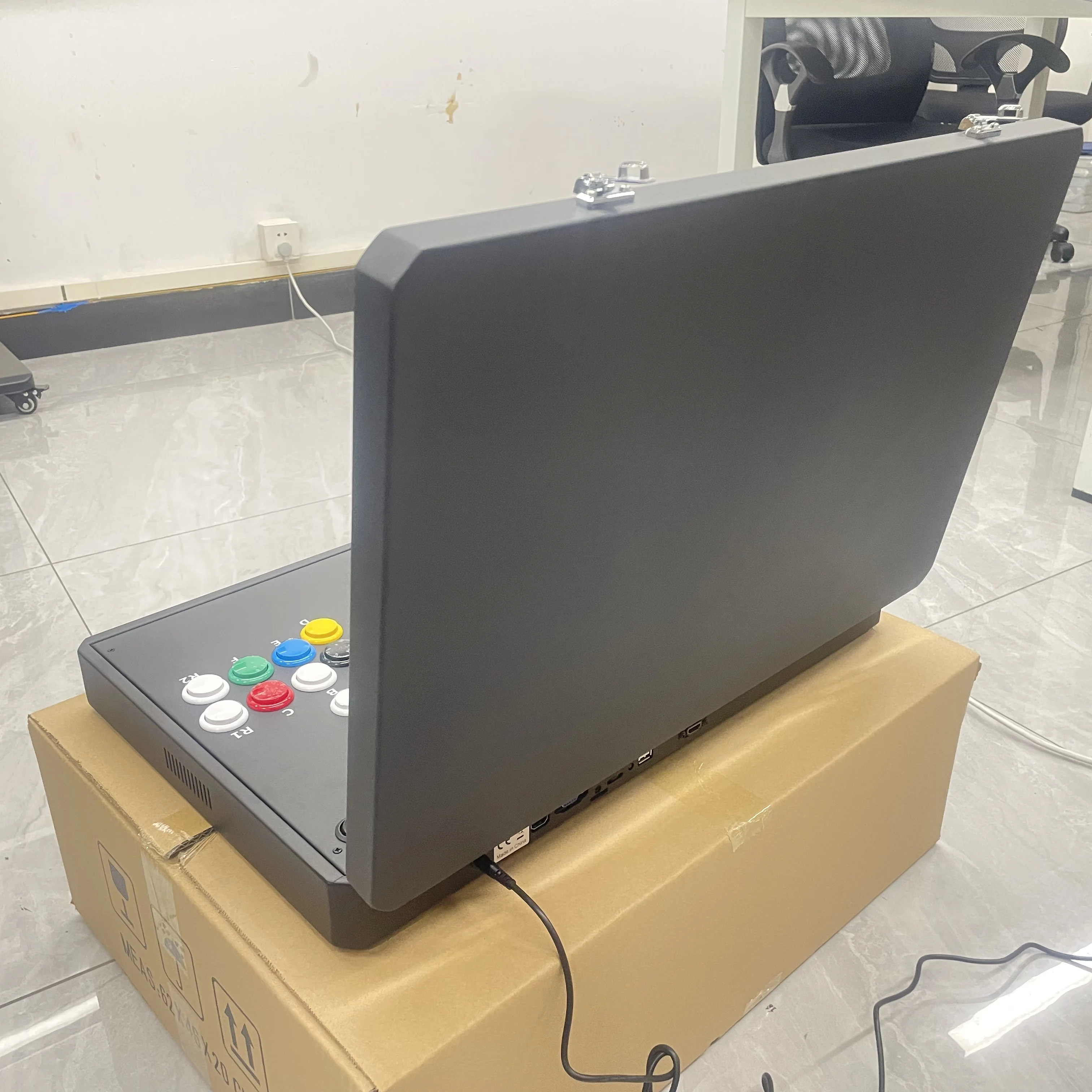 2인용 판도라 박스 9 코인 오퍼레이티드 아케이드 게임기 1500개 게임 금속 구조 영어 언어 1년 보증