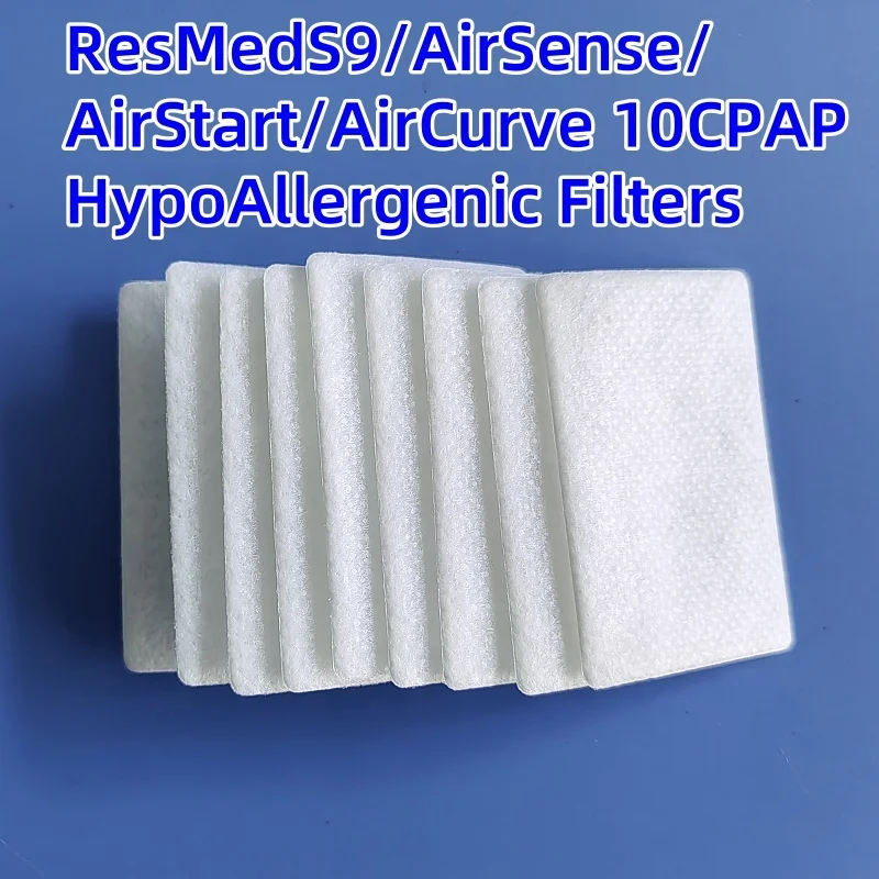 Medical Grade Disposable CPAP Filter with 5micron Porosity and 1 Year Warranty for Resmed Machines
