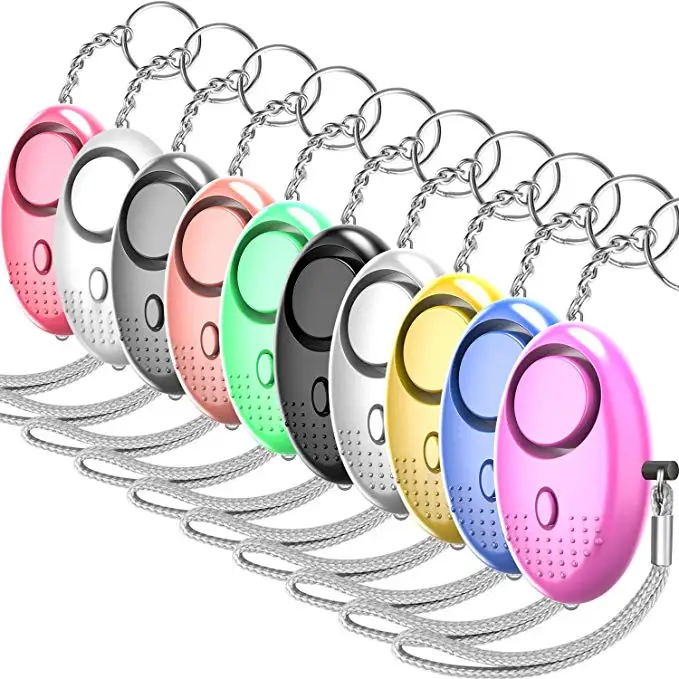 Оптовая продажа, набор брелоков для ключей для самозащиты для женщин