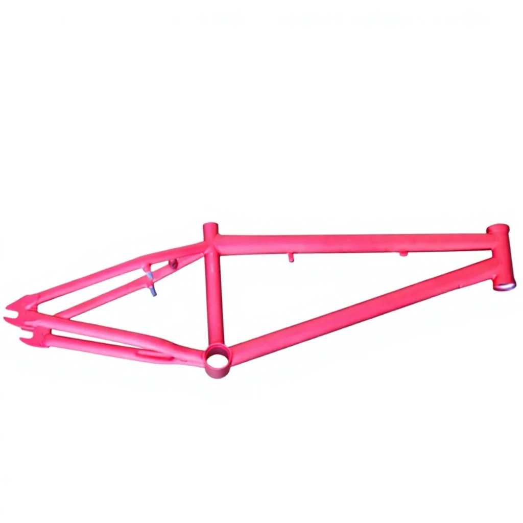 良質な20インチBMXフレーム・クロモリ4130フォーク、サイズ38cm以下