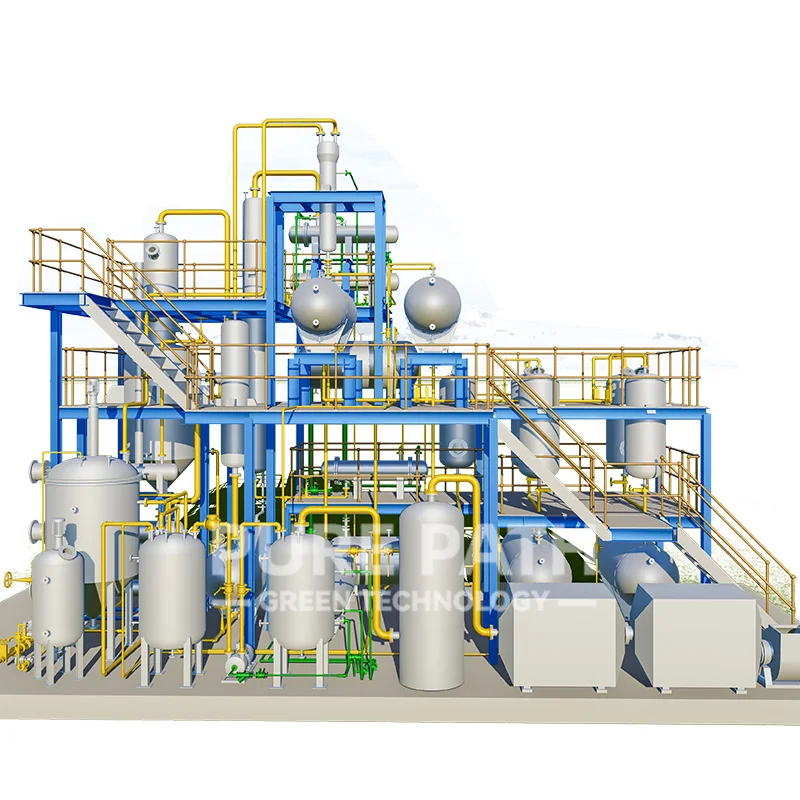 Stable Catalytic Cracking PPGT Catalyst Formula Used Oil Distillation Regeneration to Diesel Fuel Machine