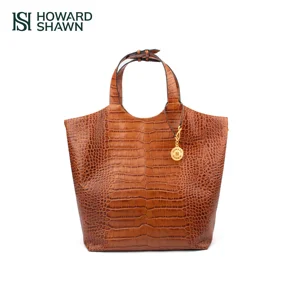 Howard Shawn Manufacturer Custom Design Ladies Handbags Fashion Shoulder Bags Vintage Large Capacity Women Tote Bag
