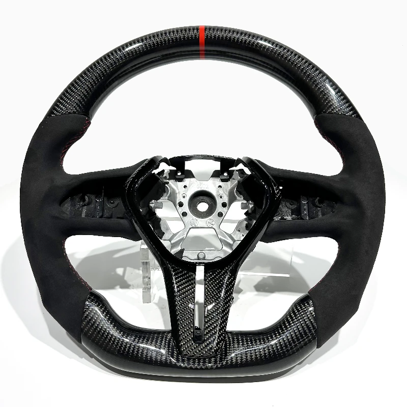 Carbon Fiber & Suede Steering Wheel for Infiniti Q50 / Q60