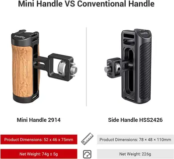 Smallrig Wooden Mini Side Handle (for ARRI-Style Mount) -2914 product image