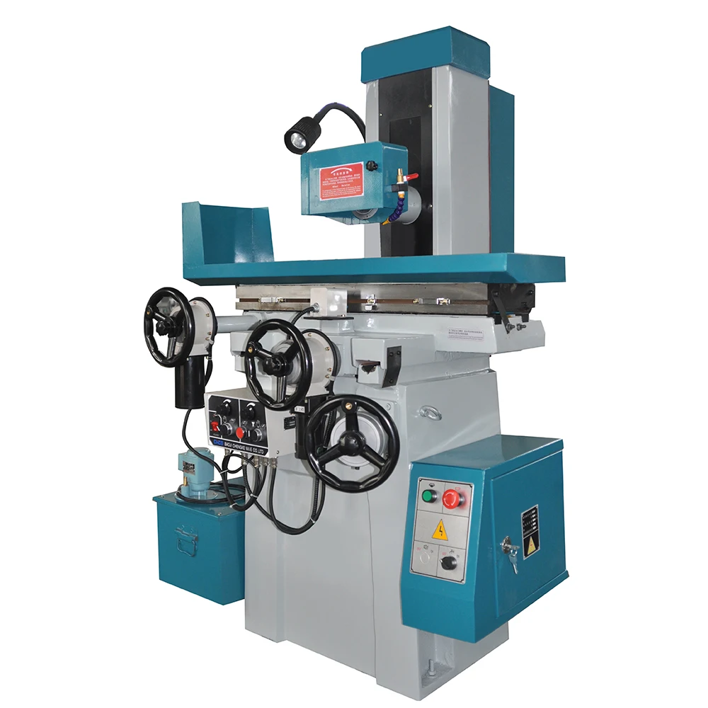 MD618A Electric Manual Surface Grinding Machine Horizontal Spindle Rectangular Table featuring Engine Motor Gear Core Components