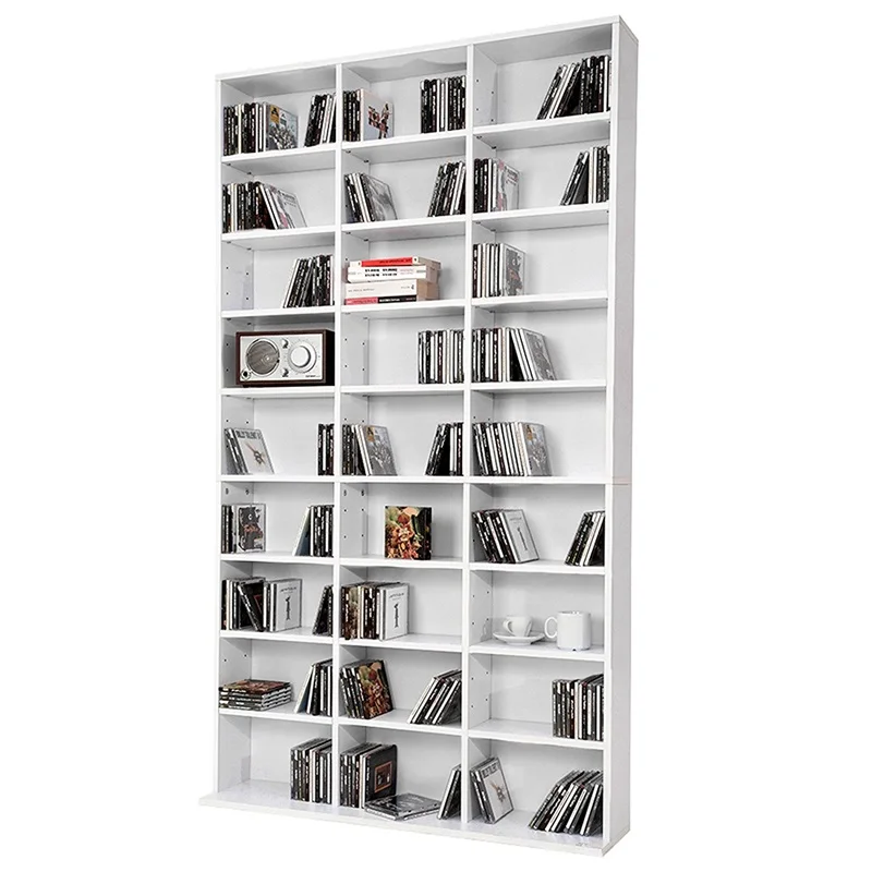 2021 Hot Sale Luxury Design  Wood Bookshelf with Large Storage Space