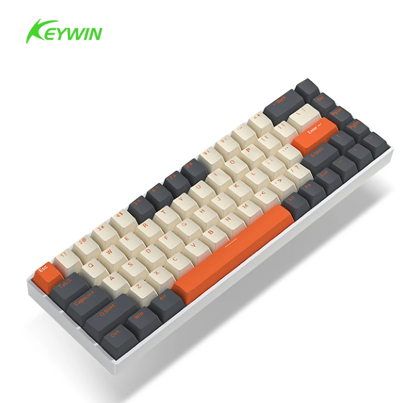 65% ZK68 Mini Mechanical RGB Gaming Keyboard - Factory OEM