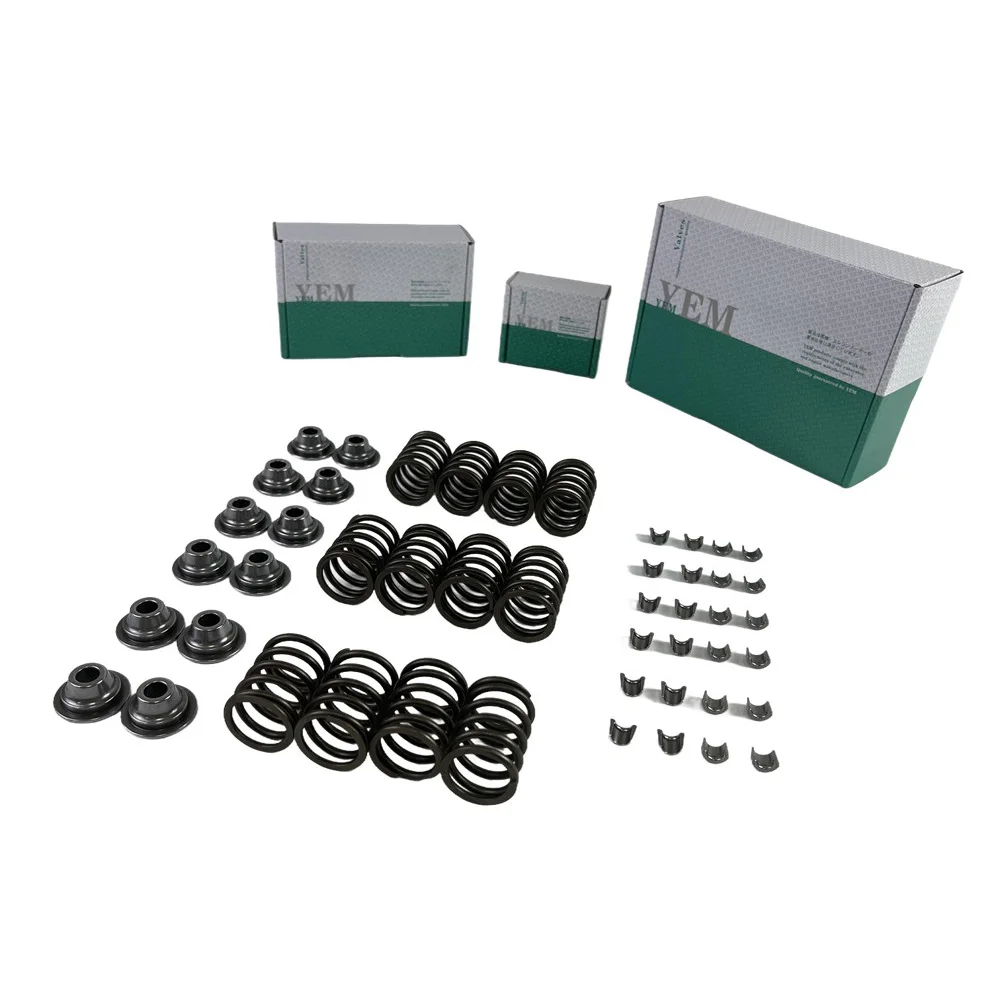 D2848 Valve Spring Kit Spring Seat & Retainer for Doosan / DEVELON OEM Engine Parts
