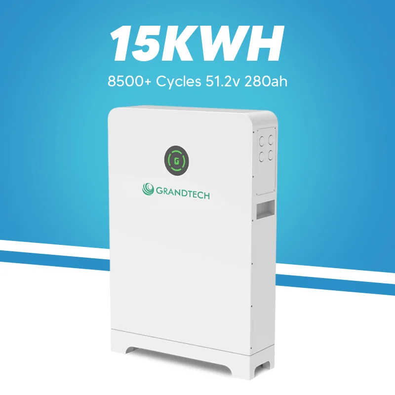 12Kw Hybrid Solar Storage Battery System 51.2V Split Phase Inverter Home Energy Storage Lithium Batteries 15KWH 280ah