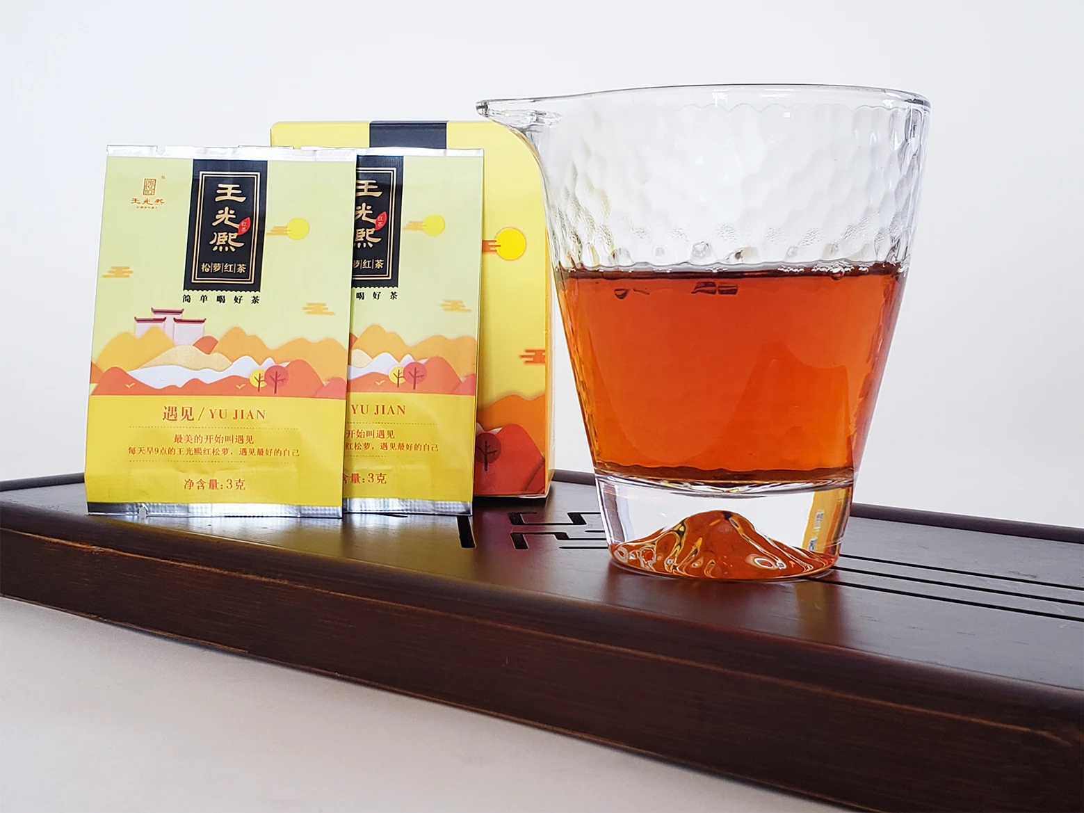 Songluo Black Tea Mellow Aroma Fragrant Loosen Leaves Tea Bag 3g Black Tea Factory Direct in Wholesale