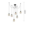 Lustre à 6 têtes
